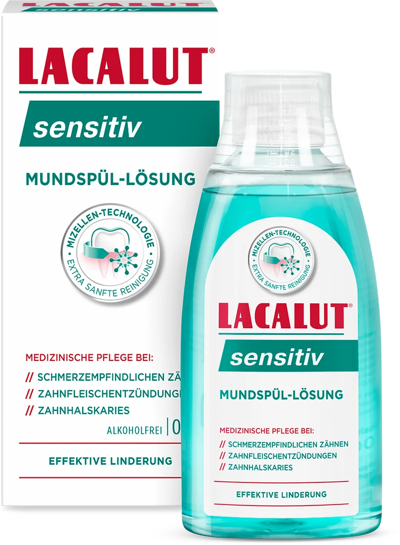 Ополаскиватель Lacalut sensitive
