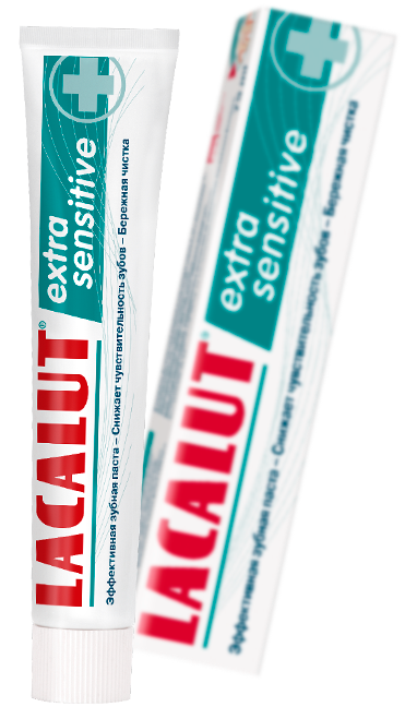 LACALUT extra sensitive - зубная паста