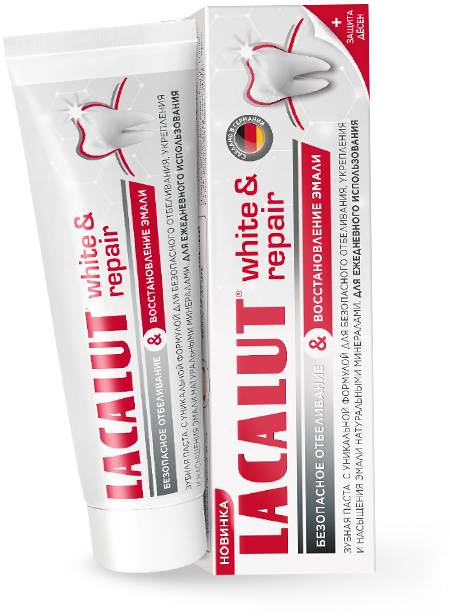 Lacalut white Защита Десен и Бережное Отбеливание