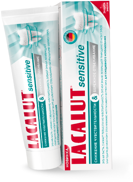 Lacalut white Защита Десен и Бережное Отбеливание